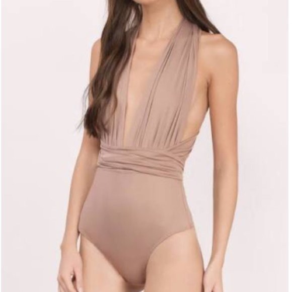 Tobi Taupe Bodysuit - Picture 3 of 3